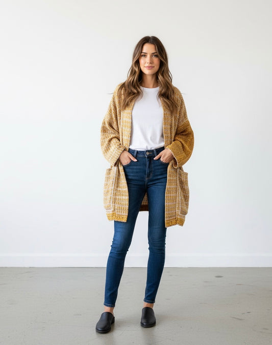 One-of-a-kind, reversible, quilted, Jacket. The modern patchwork makes this lightweight, stylish and comfy.