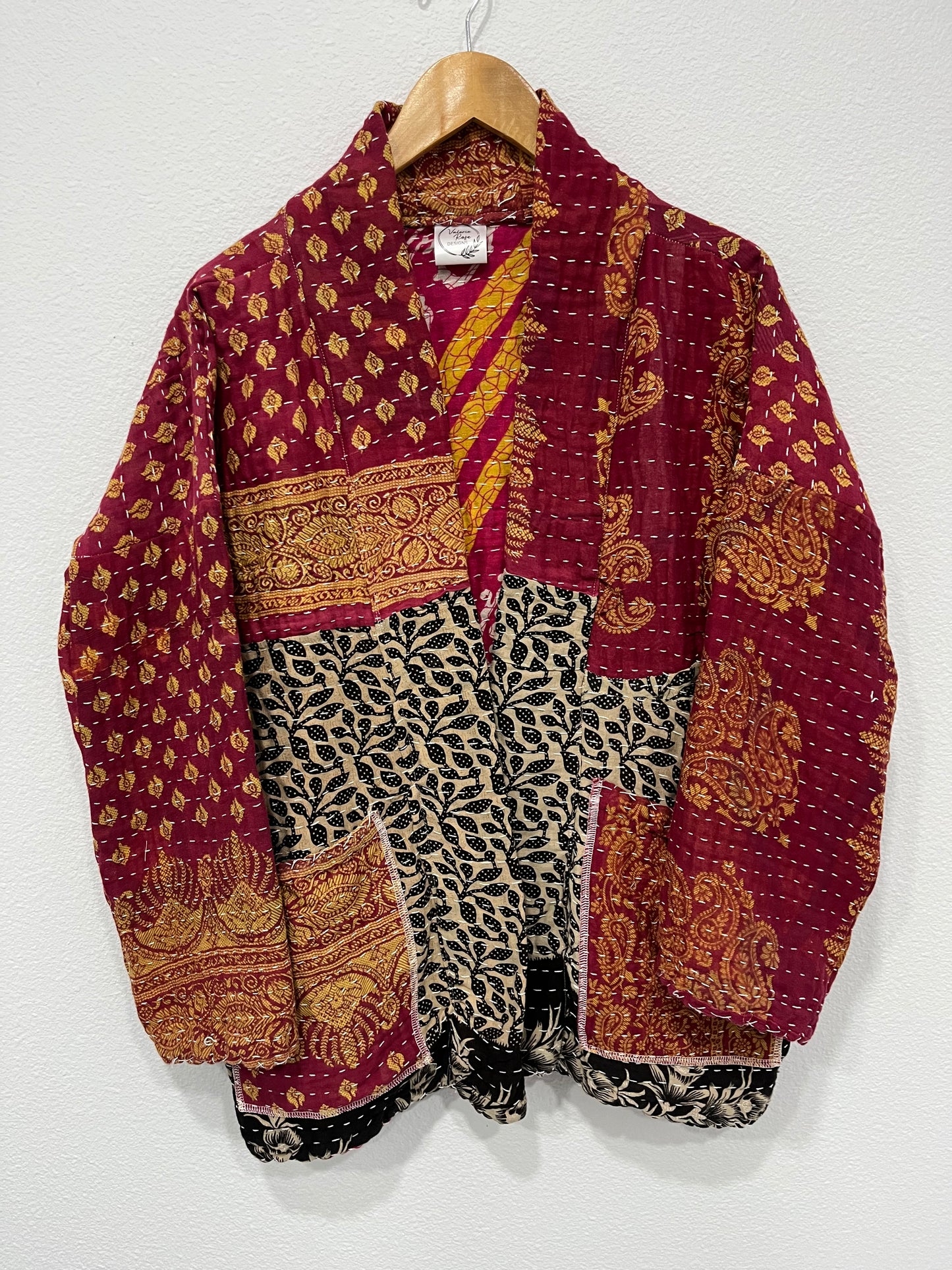 One-of-a-kind, reversible, quilted,