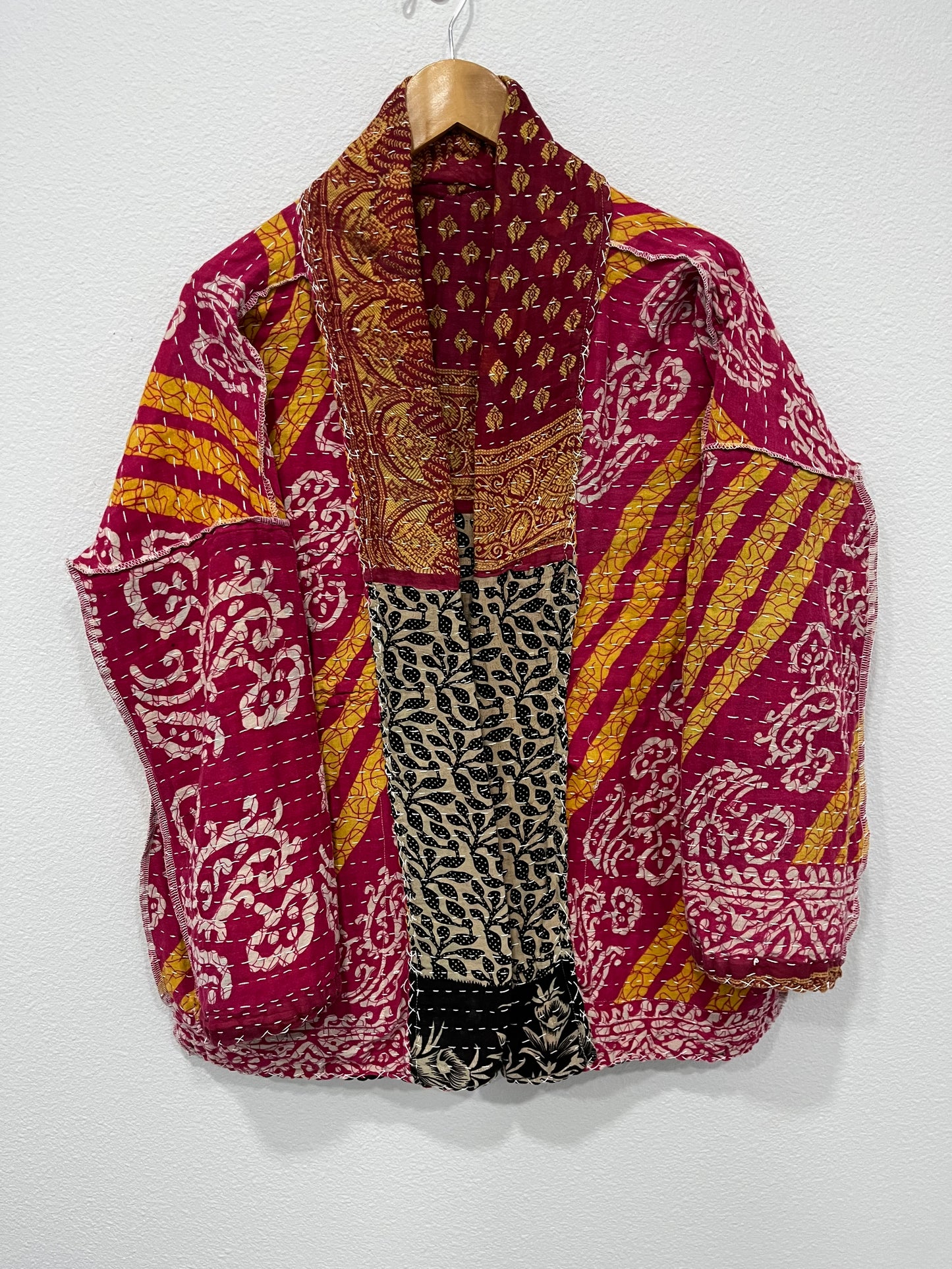 One-of-a-kind, reversible, quilted,